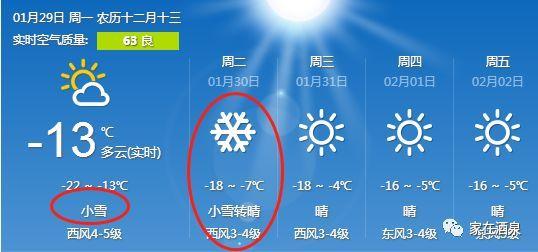 唐山今天是人工降雪吗？唐山明天天气情况