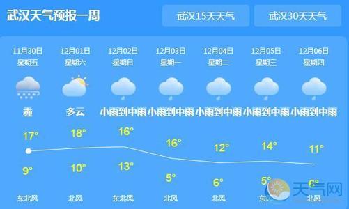 湖北未来30天天气报告？湖南湖北天气情况