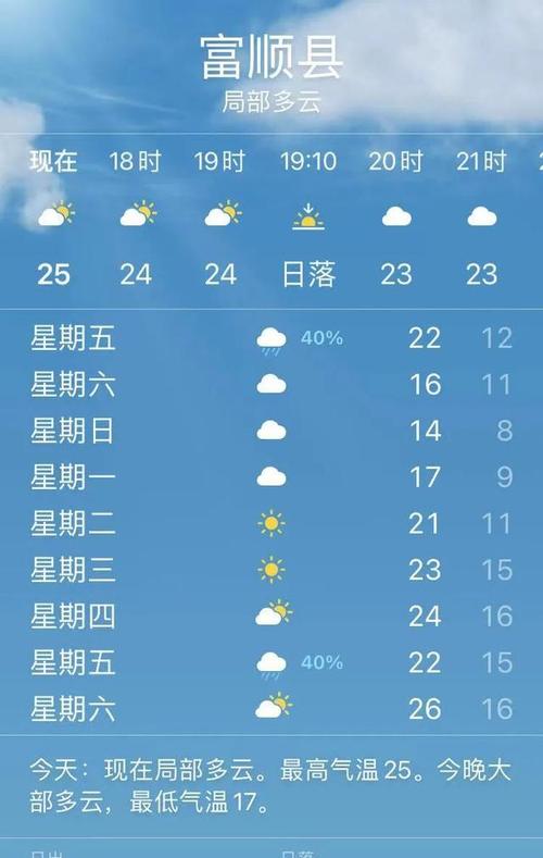 富顺乡镇赶集时间表？今晚富顺天气情况