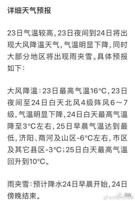 章丘什么时候下雪?章丘明天的天气情况-图2 章丘什么时候下雪?章丘明天的天气情况-图2