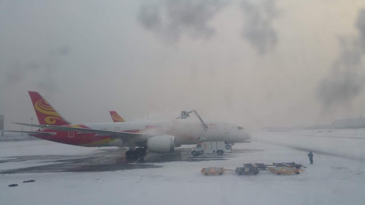 北京大雪飞机停飞吗？北京机场现在天气情况