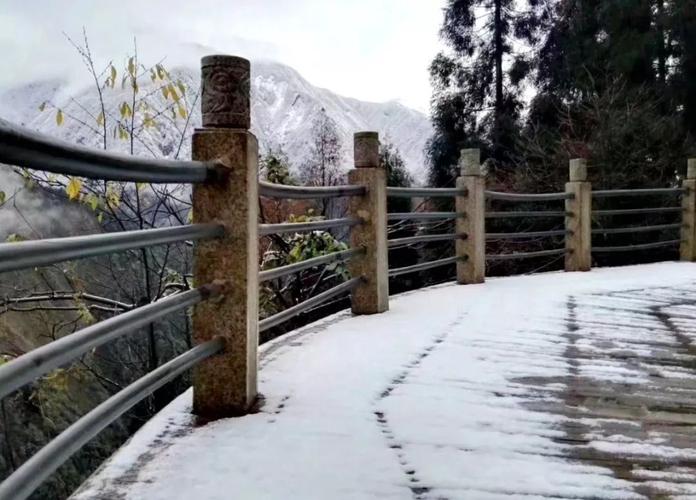 彭州宝山下雪了吗？彭州市天气情况