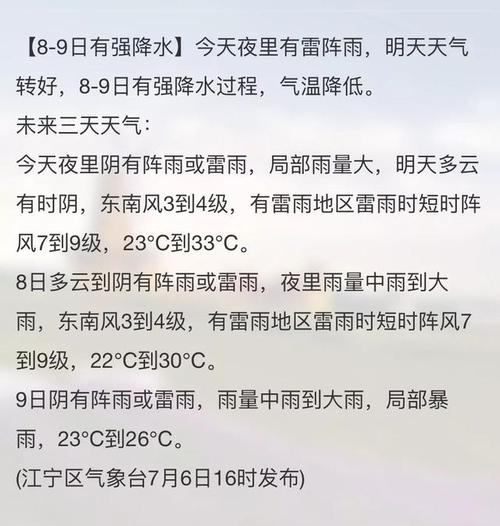扬州出梅是哪一天?仪征实时天气情况-图3 扬州出梅是哪一天?仪征实时天气情况-图3