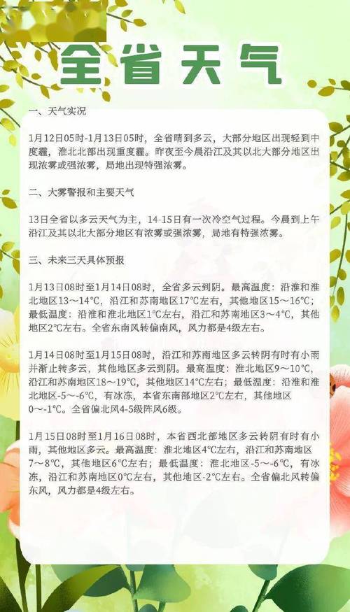 江苏淮安什么时候开始雨雪天气?淮安明天的天气情况-图1 江苏淮安什么时候开始雨雪天气?淮安明天的天气情况-图1