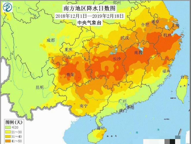 2019年3-5月长江中下游天气趋势及降雨量多少?长江南天气情况-图2 2019年3-5月长江中下游天气趋势及降雨量多少?长江南天气情况-图2