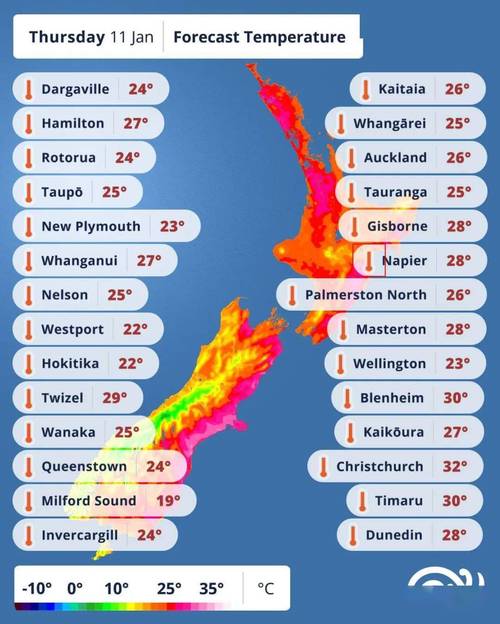新西兰3月份天气？新西兰3份天气情况
