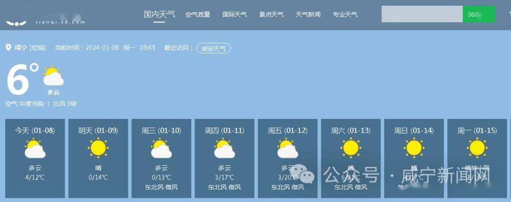 湖北咸宁一年四季天气？咸宁这周天气情况
