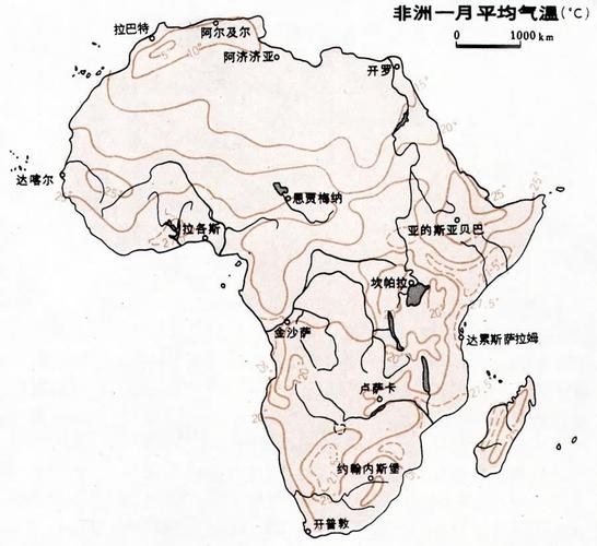 非洲一年四季多少度?非洲地区的天气情况-图2 非洲一年四季多少度?非洲地区的天气情况-图2
