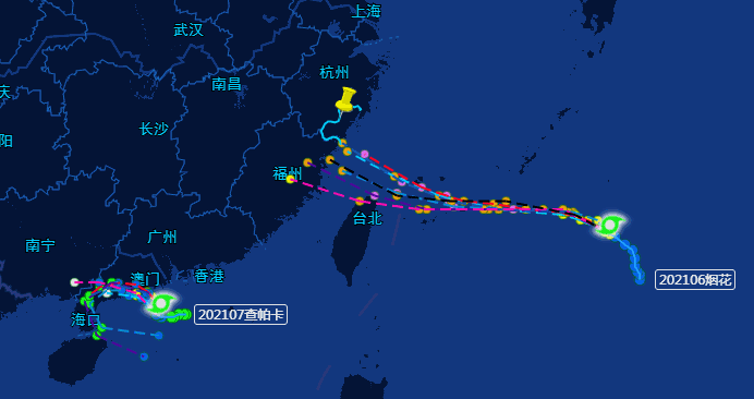 2021年对浙江有影响的台风有哪些?浙江最近台风天气情况-图3 2021年对浙江有影响的台风有哪些?浙江最近台风天气情况-图3