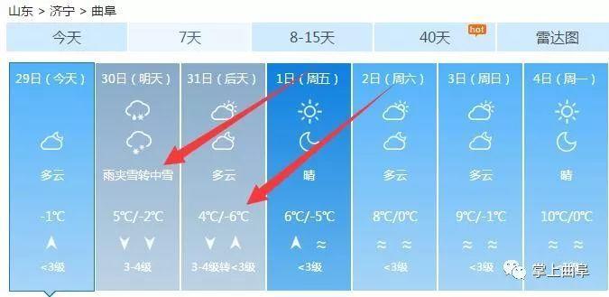 手机天气预报为啥显示外地的？曲阜今天的天气情况-图2