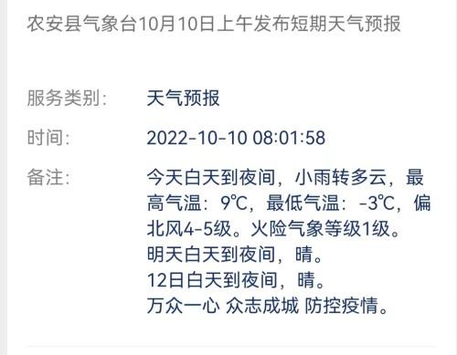农安特产有哪些？查询农安的天气情况