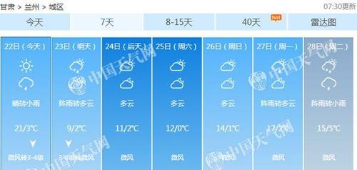 八月份兰州天气变冷了吗?28曰兰州天气情况-图2 八月份兰州天气变冷了吗?28曰兰州天气情况-图2
