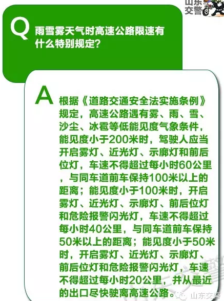 雨雪天气行车限速多少?每小时的天气情况-图3 雨雪天气行车限速多少?每小时的天气情况-图3