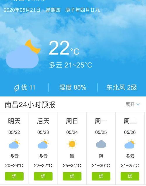 南昌最近几天的天气适合穿什么衣服？南昌10以内天气情况