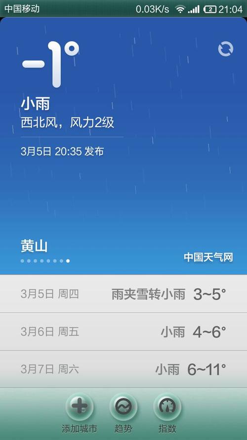 黄山景区天气实时预报?黄山天气情况如何-图2 黄山景区天气实时预报?黄山天气情况如何-图2