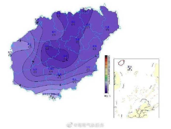 海南历史最低温度多少？琼中天气情况记录