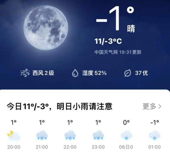 今天天气怎么样?今天夜间的天气情况-图3 今天天气怎么样?今天夜间的天气情况-图3