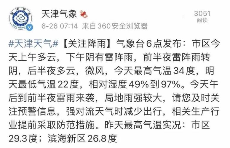 天津暴雨天气可以去旅游吗?天津8日天气情况-图3 天津暴雨天气可以去旅游吗?天津8日天气情况-图3