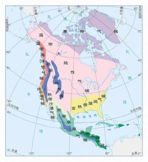 美国地理:美国有部分区域处于热带或亚热带吗?美国全国全年天气情况-图3 美国地理:美国有部分区域处于热带或亚热带吗?美国全国全年天气情况-图3