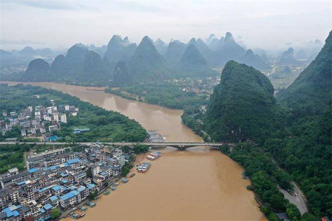 今天漓江路涨水了吗?桂林漓江的天气情况-图1 今天漓江路涨水了吗?桂林漓江的天气情况-图1