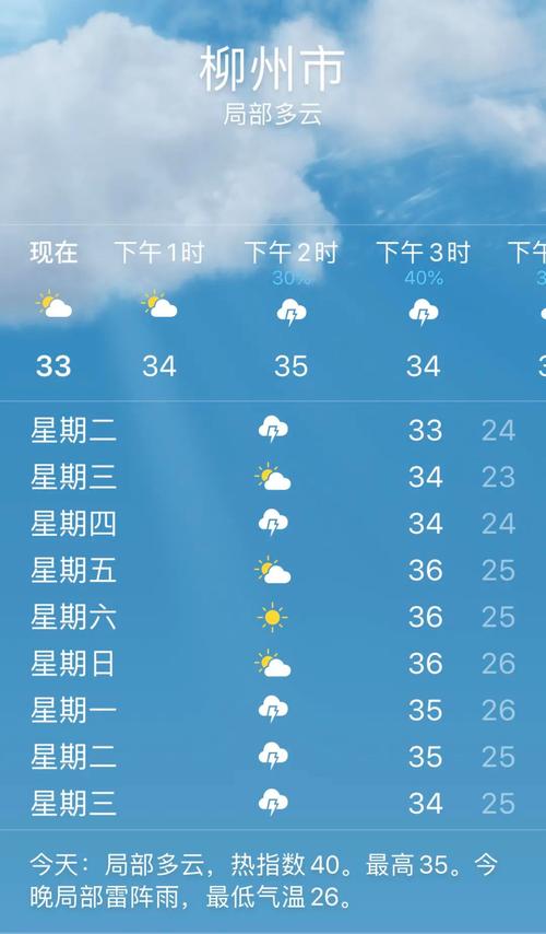柳州天气什么时候转冷最新？4月柳州天气情况