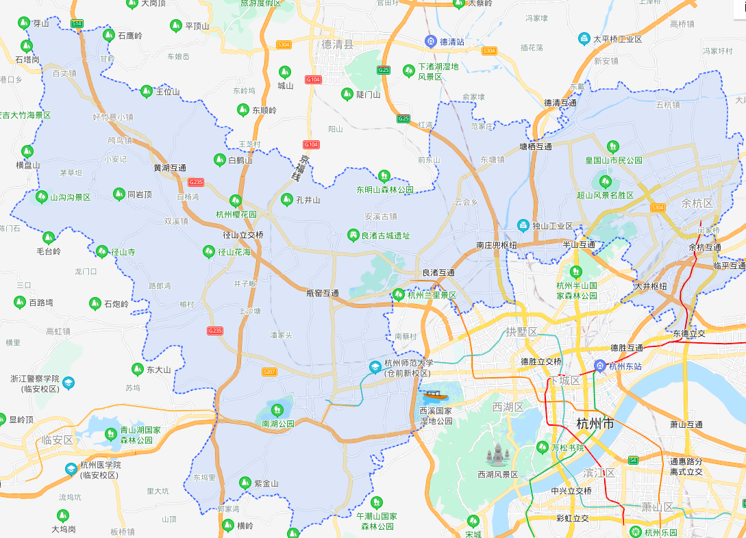 余杭和杭城的区别？浙江余杭地区天气情况