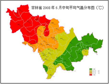 六月中下旬天气如何？6月吉林天气情况